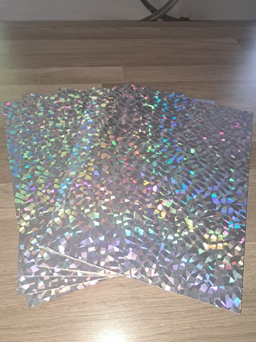 Sheets holographic card - 20, a4
