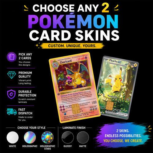 Choose any pokémon card - any,