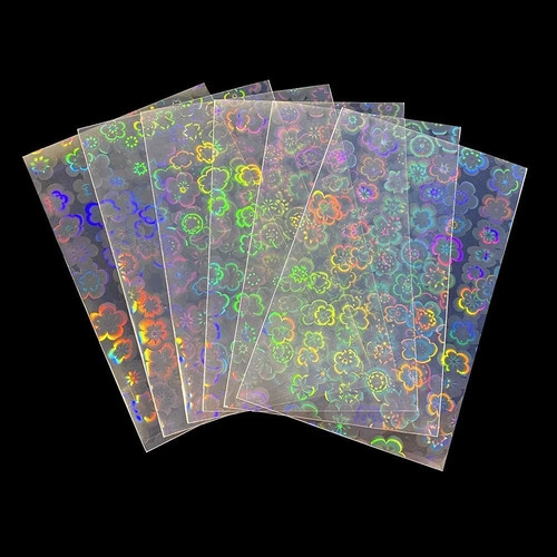 100x holographic card sleeves - card,