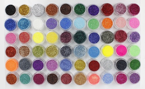 Fine dust glitter pot nail - dust,
