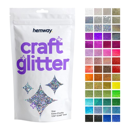 Hemway craft glitter - hemway,