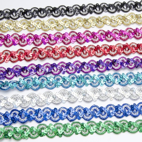 15mm holographic lurex sequin - lurex,