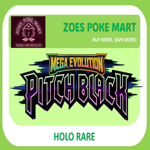 Pitch black holographic - pitch,