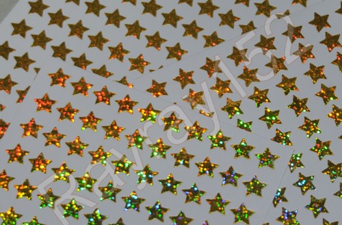 Gold star stickers golden - star,