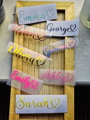 Personalised vinyl name - vinyl,