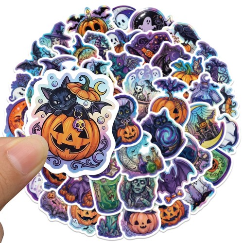50pcs halloween holographic - 50pcs,