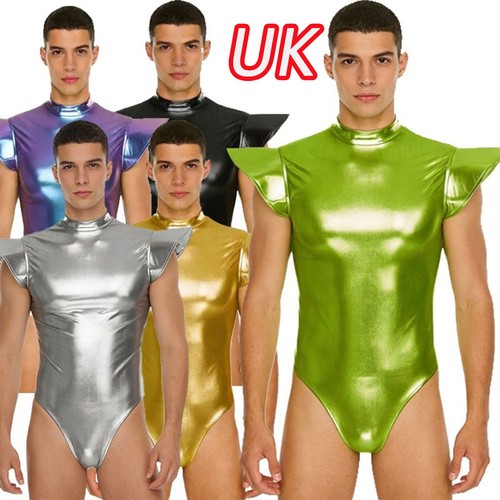 Men metallic holographic - men's,