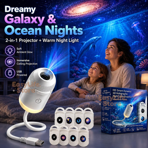 Holographic galaxy ocean - holographic,