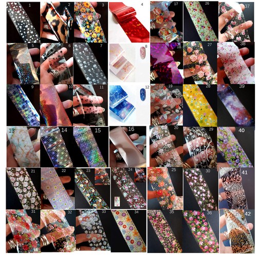 Nail transfer foil - transfer,
