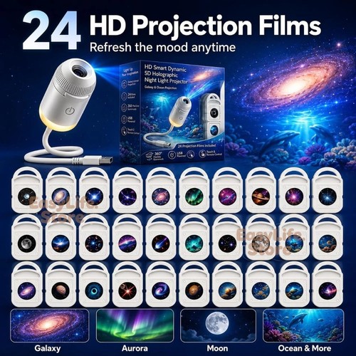 Holographic galaxy ocean - 5d,