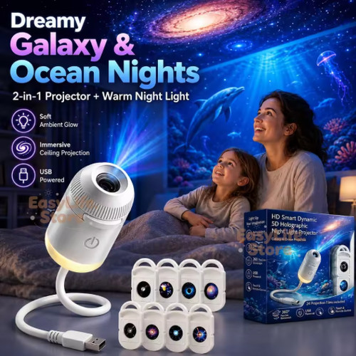Holographic galaxy ocean - 5d,