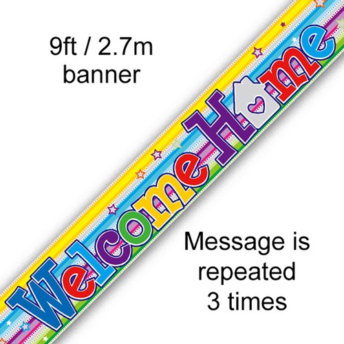 Welcome home 9ft holographic - 9ft,