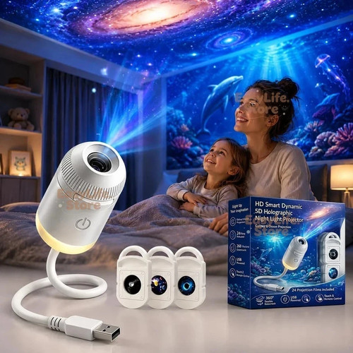 Holographic galaxy ocean - 5d,
