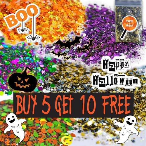 Halloween glitter mixes - glitter,