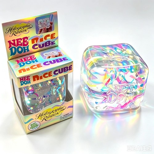Needoh nice cube holographic - needoh,