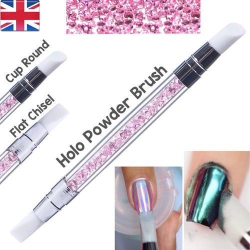 Silicone brush holographic - silicone,