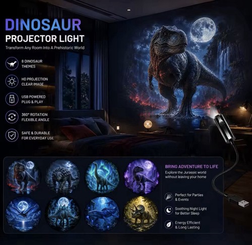 Dinosaur rotating smart - rotating, hd