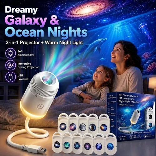 Holographic night light - night,