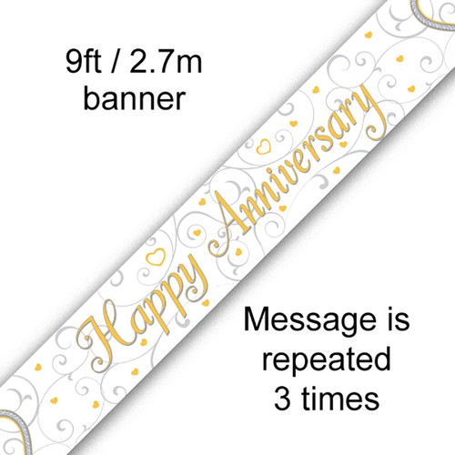 Happy anniversary banner - happy,