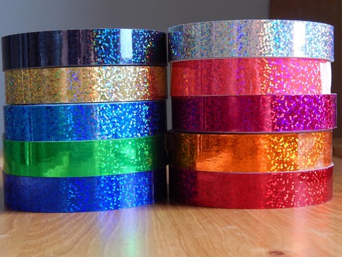 Holographic hoop tape - tape,