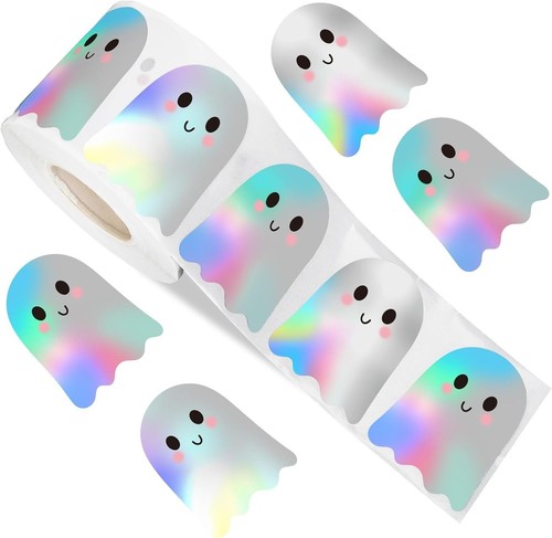 Halloween ghost stickers - halloween,