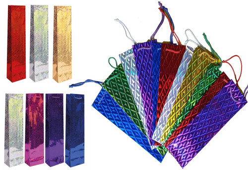 Wine bottle gift bags - wine,