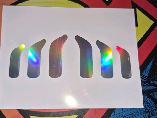 Silver rainbow holographic - silver,